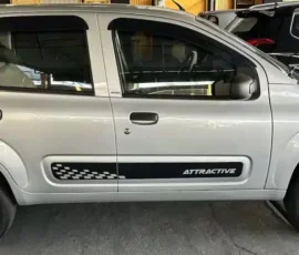 2011/12 Fiat Uno Vivace 1.0 Prata - side