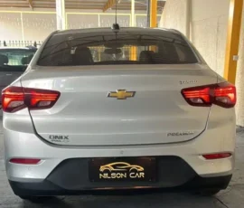 2022/22 Chevrolet Onix Plus Premier Turbo 1.3 prata - back